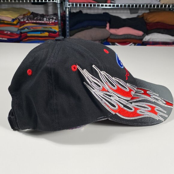 Vintage Y2K Ford Racing Embroidered Strap Back Hat Black mens OS - Picture 5 of 6